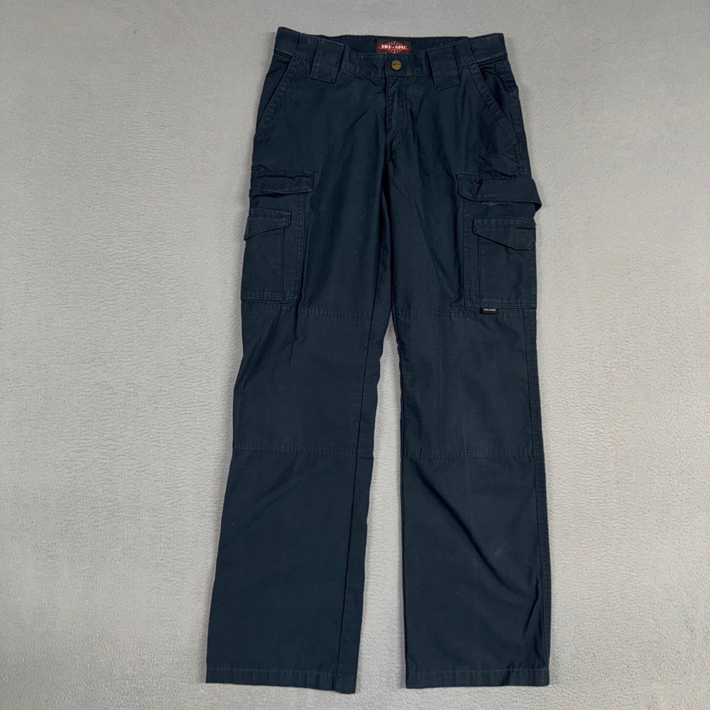 TRU-SPEC Tactical Pants Womens 2 Navy Blue Ripstop 24-7 Series Utility Uniform